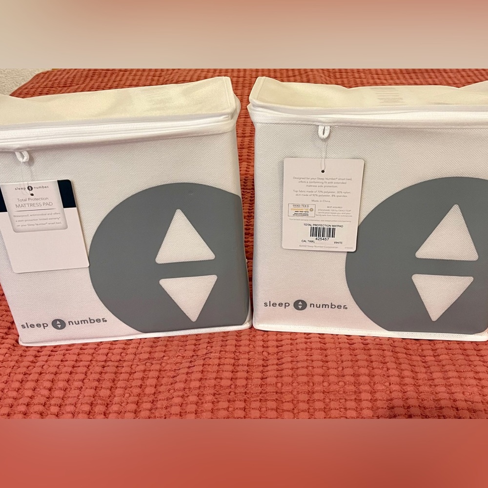 Sleep Number Total Protection Mattress Pad - CAL TWXL - White